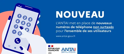 Nouveau : l'ANTAI met en place de nouveaux numéros de téléphone non surtaxés pour l'ensemble de ses utilisateurs